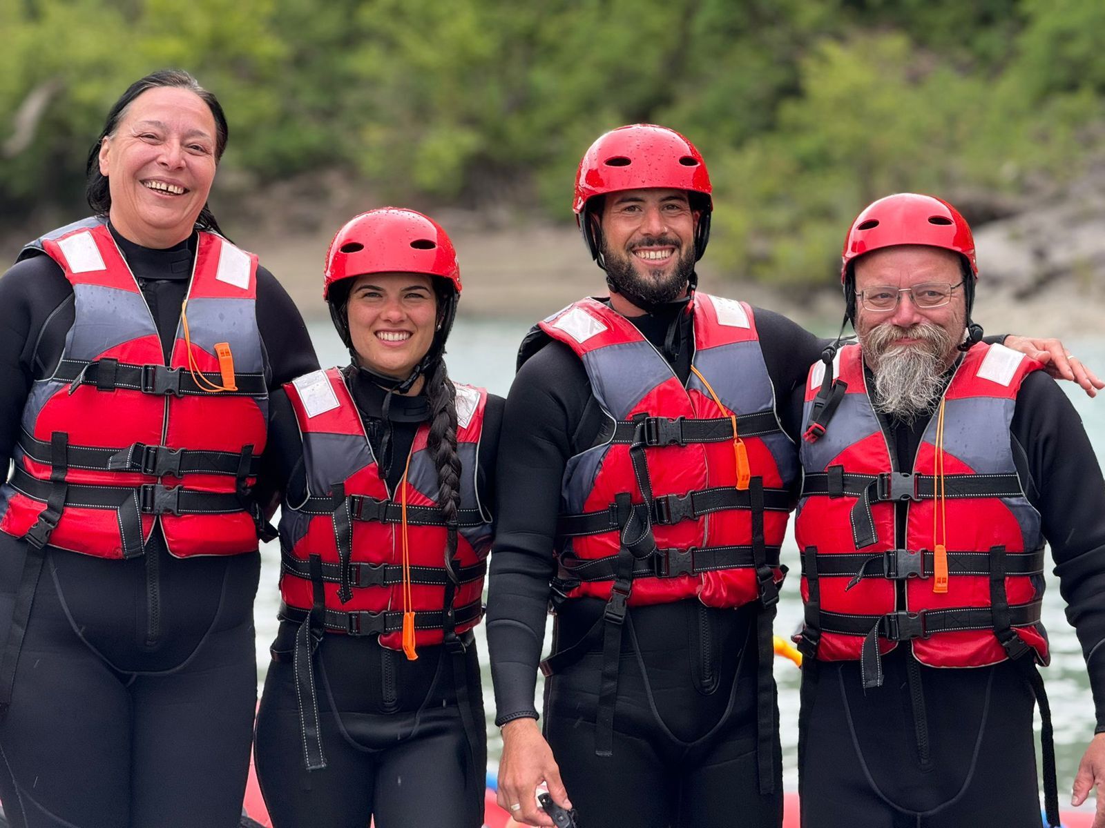 Rafting on Vjosa